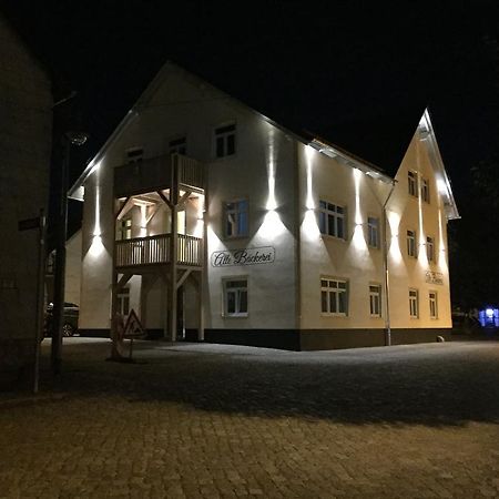 Gaestehaus Alte Baeckerei Dachwig Exterior foto