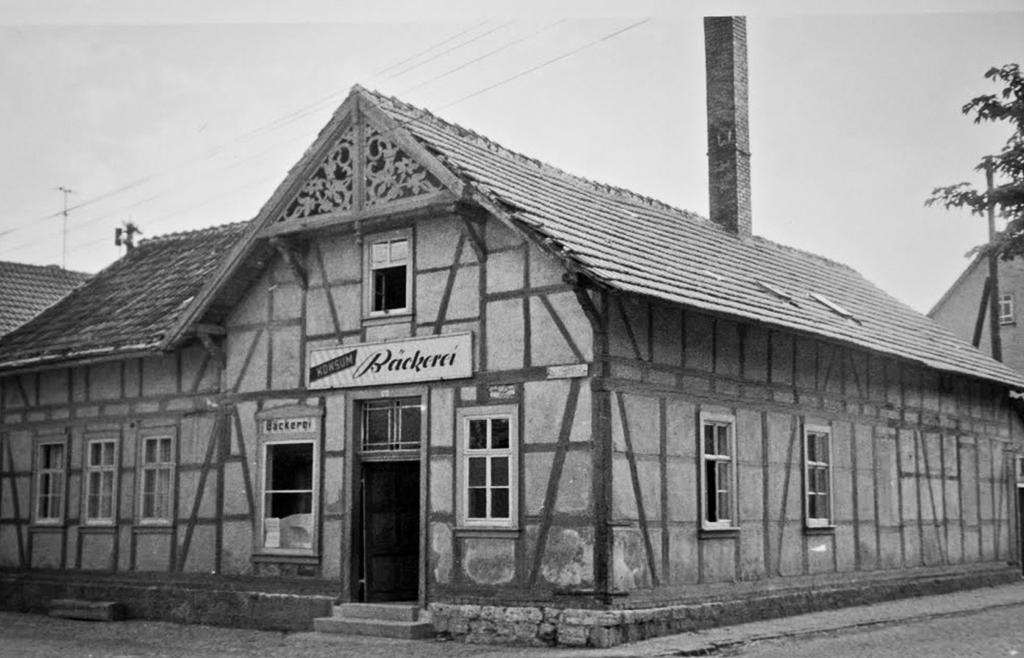 Gaestehaus Alte Baeckerei Dachwig Exterior foto