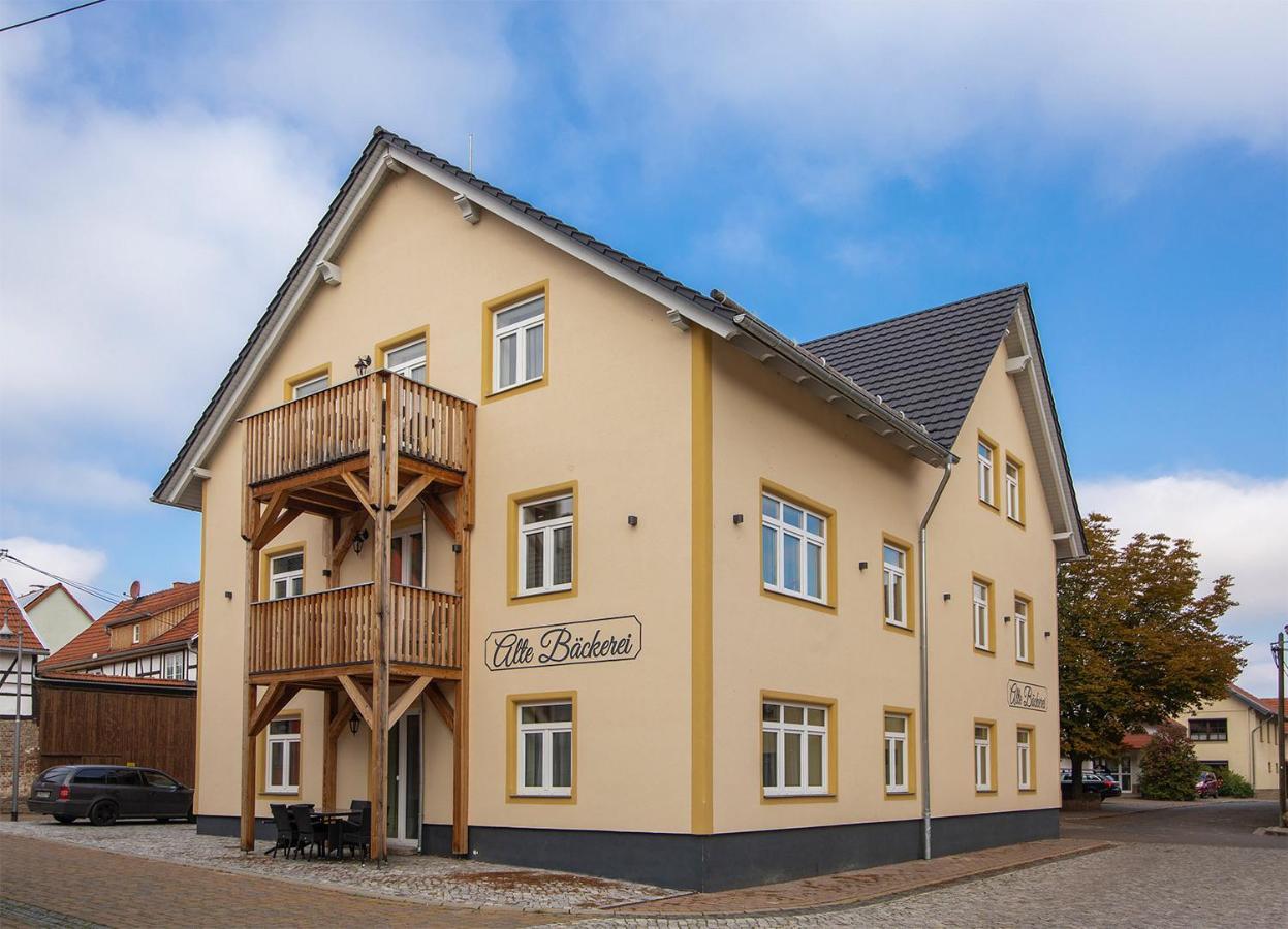 Gaestehaus Alte Baeckerei Dachwig Exterior foto
