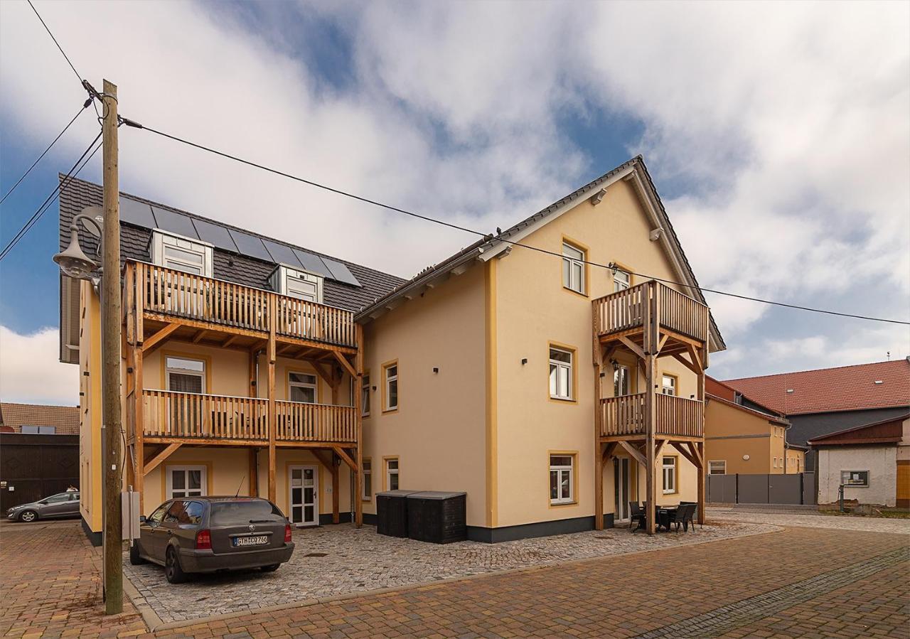 Gaestehaus Alte Baeckerei Dachwig Exterior foto